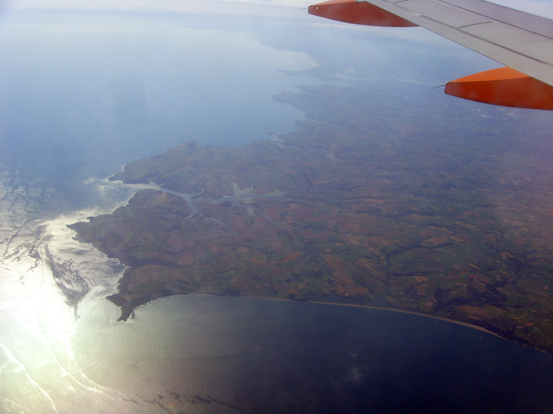 Aerial photo of Kingsbridge Estuary and Start Point