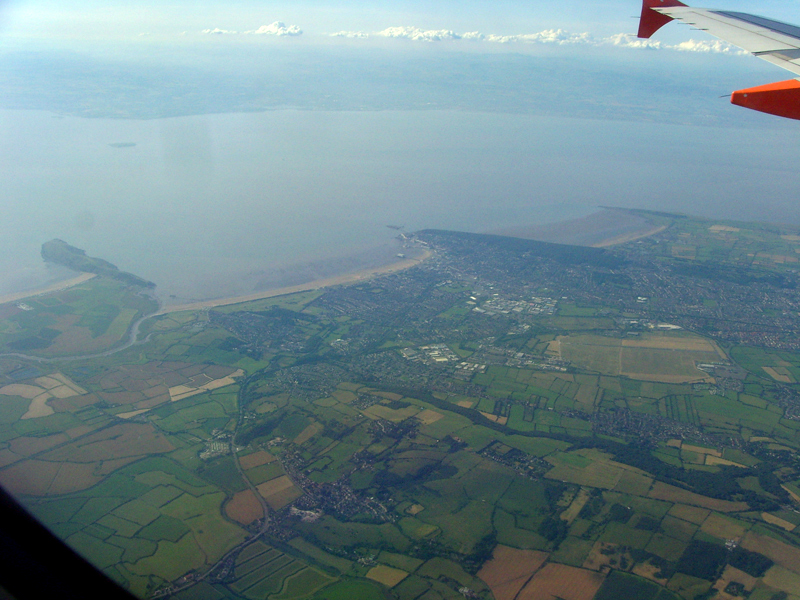 Aerial photo of Weston-super-Mare