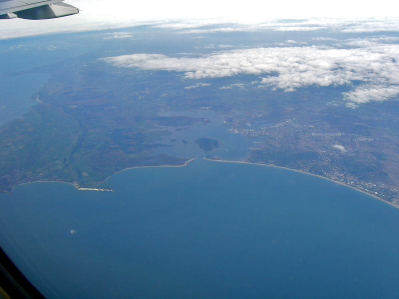 Poole Harbour aerial photo